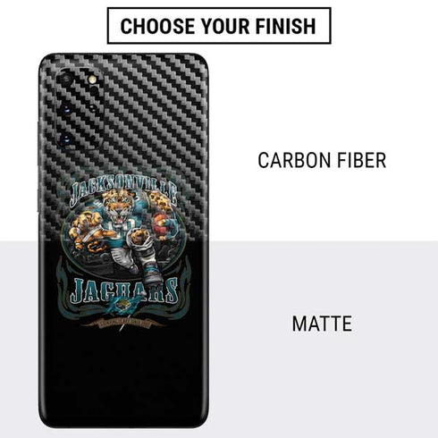 Liquid Blue NFL Jacksonville Jaguars Running Back Galaxy S20 Plus Skin