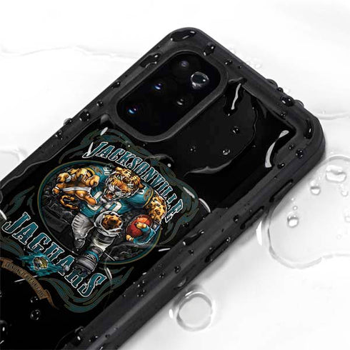 Liquid Blue NFL Jacksonville Jaguars Running Back Galaxy S20 Plus Waterproof Case