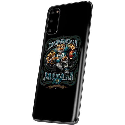 Liquid Blue NFL Jacksonville Jaguars Running Back Galaxy S20 Skin