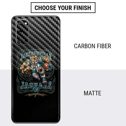 Liquid Blue NFL Jacksonville Jaguars Running Back Galaxy S20 Skin