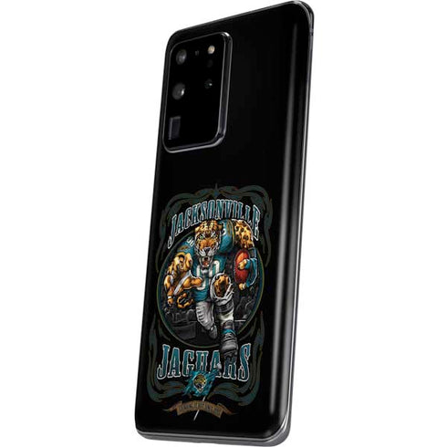 Liquid Blue NFL Jacksonville Jaguars Running Back Galaxy S20 Ultra 5G Skin