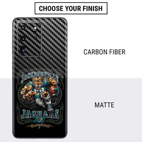 Liquid Blue NFL Jacksonville Jaguars Running Back Galaxy S20 Ultra 5G Skin