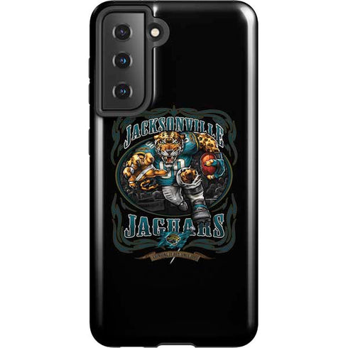Liquid Blue NFL Jacksonville Jaguars Running Back Galaxy S21 5G Pro Case