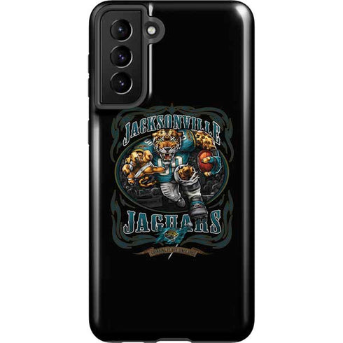 Liquid Blue NFL Jacksonville Jaguars Running Back Galaxy S21 FE Pro Case