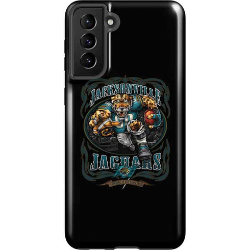 Liquid Blue NFL Jacksonville Jaguars Running Back Galaxy S21 Plus 5G Pro Case