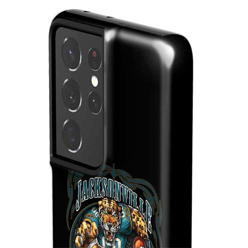 Liquid Blue NFL Jacksonville Jaguars Running Back Galaxy S21 Ultra 5G Pro Case