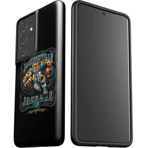 Liquid Blue NFL Jacksonville Jaguars Running Back Galaxy S21 Ultra 5G Pro Case