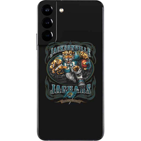 Liquid Blue NFL Jacksonville Jaguars Running Back Galaxy S22 Plus Skin