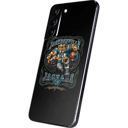 Liquid Blue NFL Jacksonville Jaguars Running Back Galaxy S22 Plus Skin