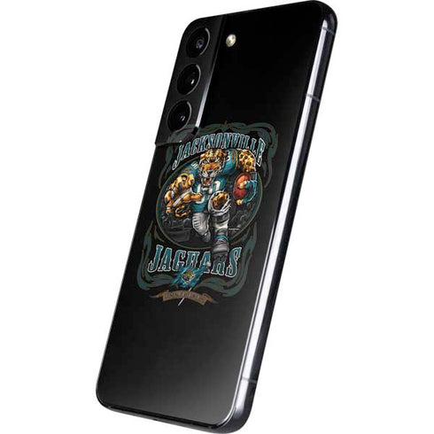 Liquid Blue NFL Jacksonville Jaguars Running Back Galaxy S22 Skin
