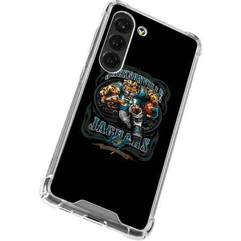Liquid Blue NFL Jacksonville Jaguars Running Back Galaxy S23 Clear Case