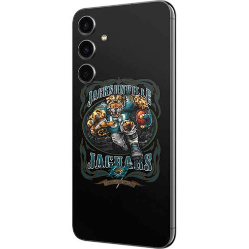 Liquid Blue NFL Jacksonville Jaguars Running Back Galaxy S23 FE Skin