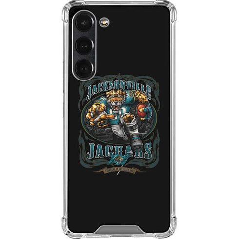 Liquid Blue NFL Jacksonville Jaguars Running Back Galaxy S23 Plus Clear Case