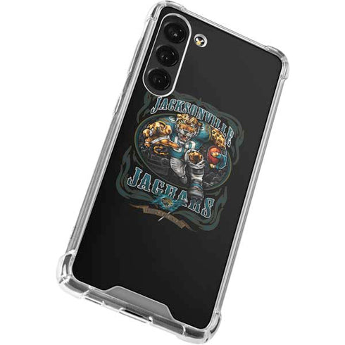 Liquid Blue NFL Jacksonville Jaguars Running Back Galaxy S23 Plus Clear Case