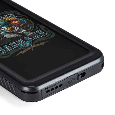 Liquid Blue NFL Jacksonville Jaguars Running Back Galaxy S23 Plus Waterproof Case