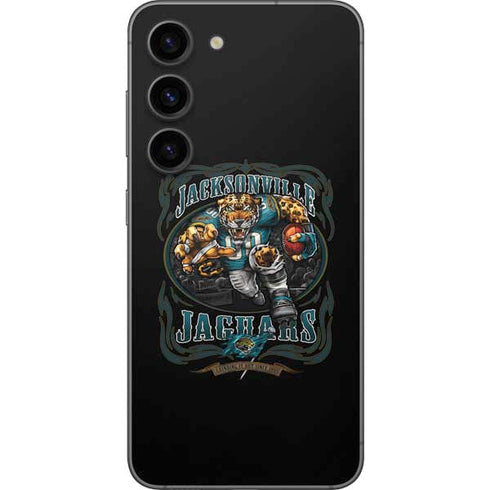 Liquid Blue NFL Jacksonville Jaguars Running Back Galaxy S23 Skin