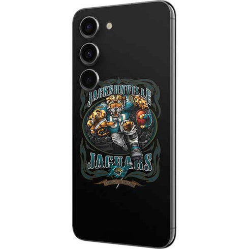 Liquid Blue NFL Jacksonville Jaguars Running Back Galaxy S23 Skin