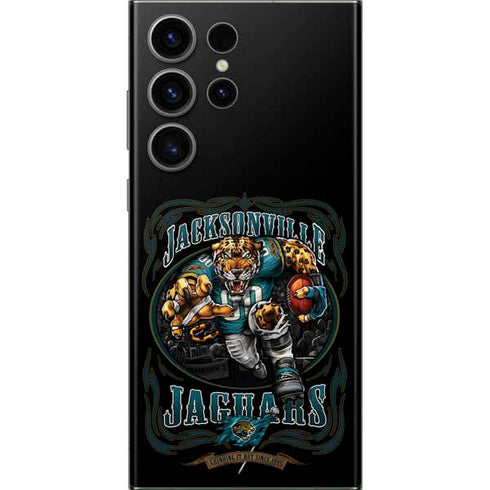 Liquid Blue NFL Jacksonville Jaguars Running Back Galaxy S23 Ultra Skin