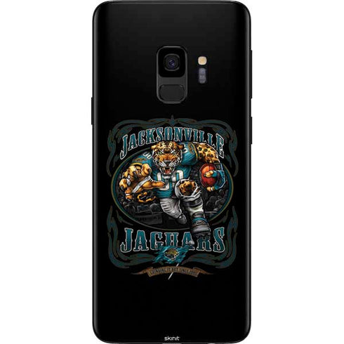 Liquid Blue NFL Jacksonville Jaguars Running Back Galaxy S9 Skin