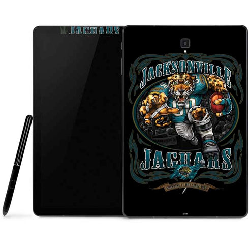 Liquid Blue NFL Jacksonville Jaguars Running Back Samsung Galaxy Tab Skin