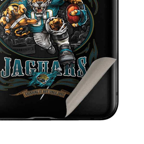 Liquid Blue NFL Jacksonville Jaguars Running Back Galaxy Z Flip Skin