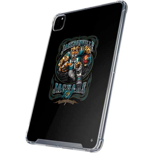 Liquid Blue NFL Jacksonville Jaguars Running Back iPad Pro 12.9in (2020) Clear Case