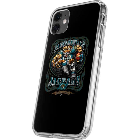 Liquid Blue NFL Jacksonville Jaguars Running Back iPhone 11 Clear Case