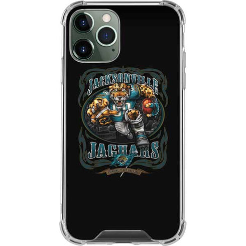 Liquid Blue NFL Jacksonville Jaguars Running Back iPhone 11 Pro Max Clear Case