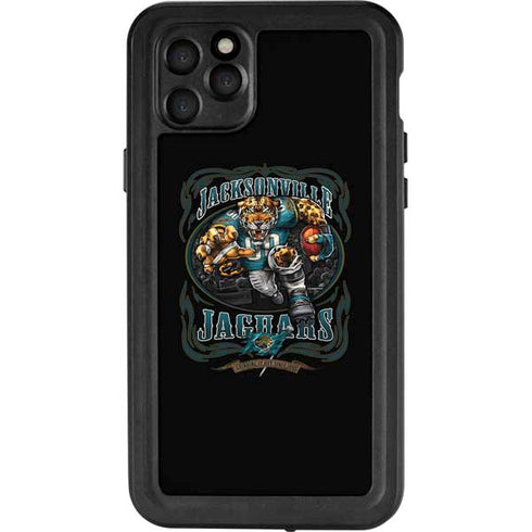 Liquid Blue NFL Jacksonville Jaguars Running Back iPhone 11 Pro Max Waterproof Case
