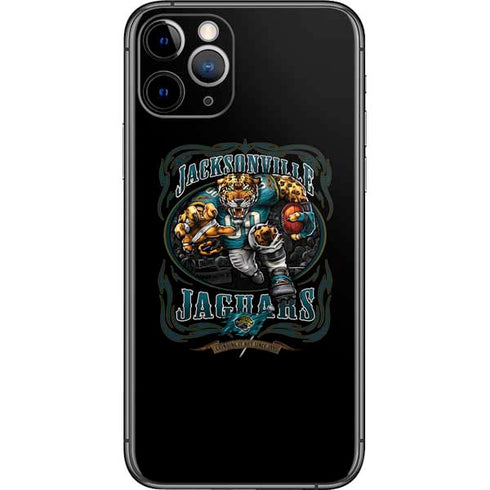 Liquid Blue NFL Jacksonville Jaguars Running Back iPhone 11 Pro Skin