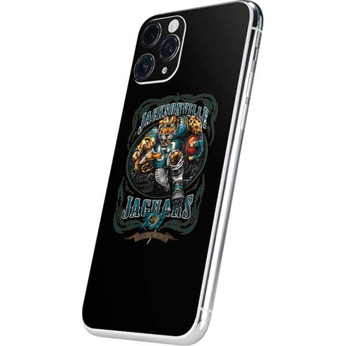 Liquid Blue NFL Jacksonville Jaguars Running Back iPhone 11 Pro Skin