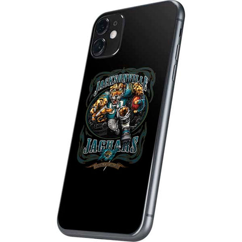 Liquid Blue NFL Jacksonville Jaguars Running Back iPhone 11 Skin