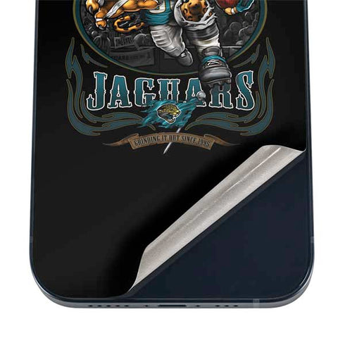 Liquid Blue NFL Jacksonville Jaguars Running Back iPhone 12 Mini Skin