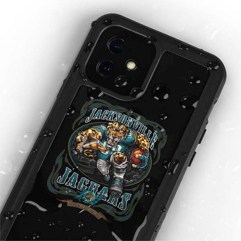 Liquid Blue NFL Jacksonville Jaguars Running Back iPhone 12 Mini Waterproof Case