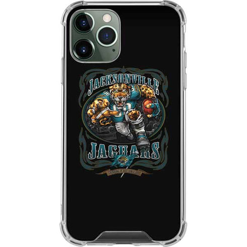 Liquid Blue NFL Jacksonville Jaguars Running Back iPhone 12 Pro Clear Case