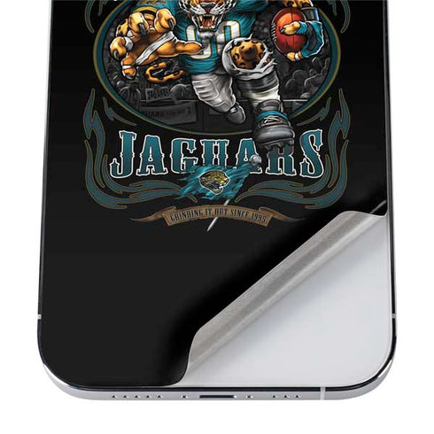 Liquid Blue NFL Jacksonville Jaguars Running Back iPhone 12 Pro Skin