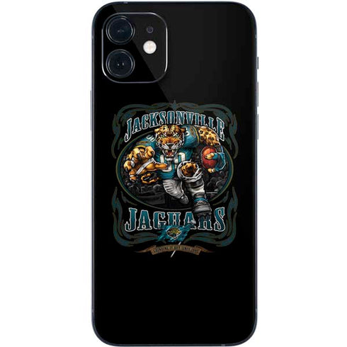 Liquid Blue NFL Jacksonville Jaguars Running Back iPhone 12 Skin