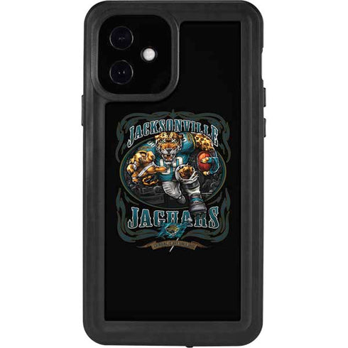 Liquid Blue NFL Jacksonville Jaguars Running Back iPhone 12 Waterproof Case