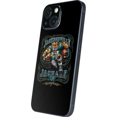 Liquid Blue NFL Jacksonville Jaguars Running Back iPhone 13 Mini Skin