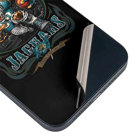 Liquid Blue NFL Jacksonville Jaguars Running Back iPhone 13 Mini Skin