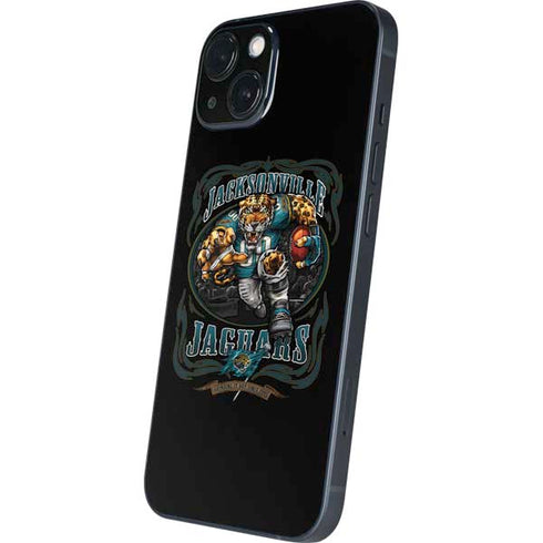 Liquid Blue NFL Jacksonville Jaguars Running Back iPhone 13 Skin