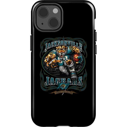 Liquid Blue NFL Jacksonville Jaguars Running Back iPhone 15 Impact Case