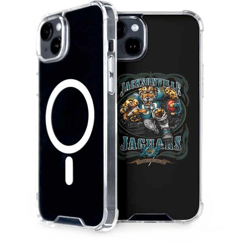 Liquid Blue NFL Jacksonville Jaguars Running Back iPhone 15 Plus MagSafe Case