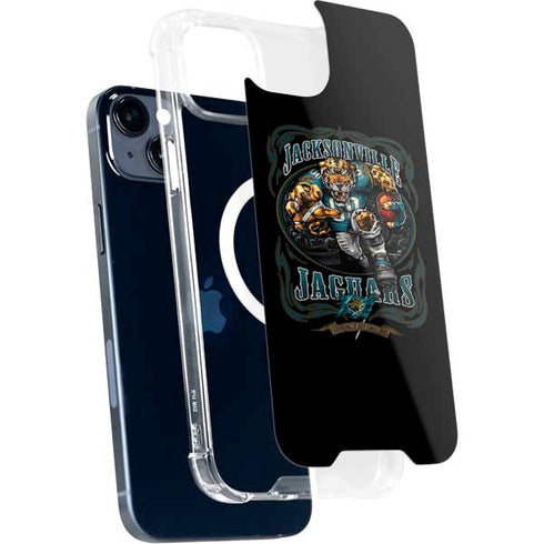 Liquid Blue NFL Jacksonville Jaguars Running Back iPhone 15 Plus MagSafe Case