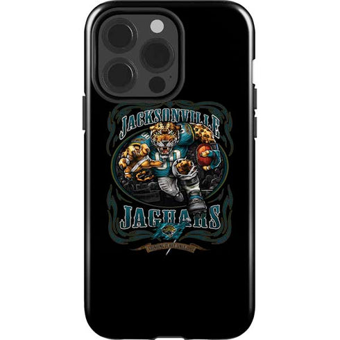 Liquid Blue NFL Jacksonville Jaguars Running Back iPhone 14 Pro Impact Case