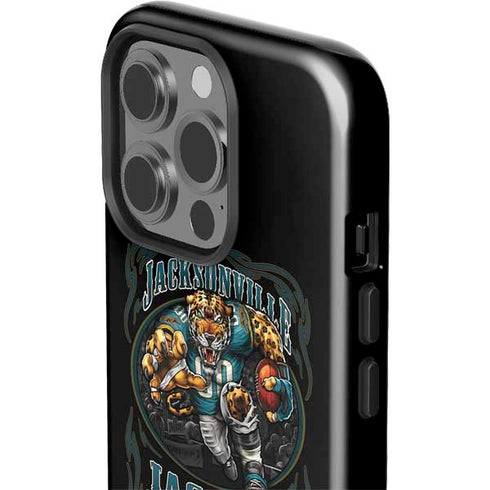 Liquid Blue NFL Jacksonville Jaguars Running Back iPhone 15 Pro Impact Case