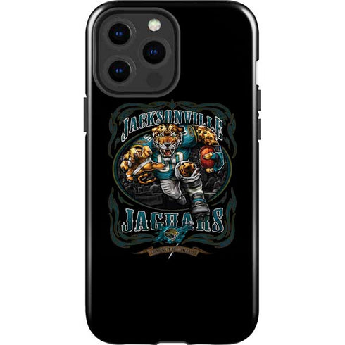 Liquid Blue NFL Jacksonville Jaguars Running Back iPhone 15 Pro Max Impact Case