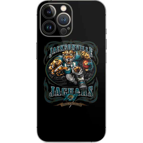 Liquid Blue NFL Jacksonville Jaguars Running Back iPhone 14 Pro Max Skin
