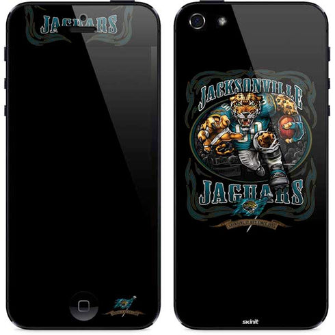 Liquid Blue NFL Jacksonville Jaguars Running Back iPhone 5/5s/5SE Skin