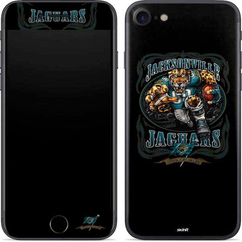 Liquid Blue NFL Jacksonville Jaguars Running Back iPhone 7 Skin
